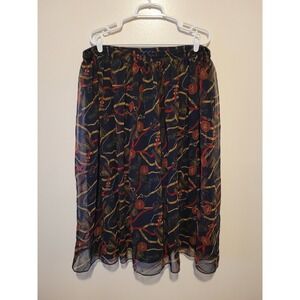 Vintage Woman's  Chaus  Western Maxi Skirt